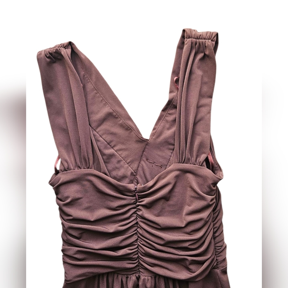 BCBG Chocolate Sleeveless Maxi Dress - Picture 5 of 9
